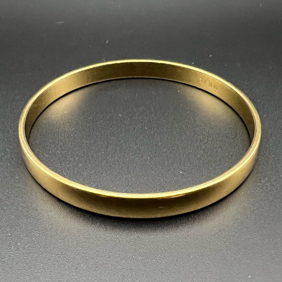 Monet Jewelry - Monet Signed Gold Tone Bangle Bracelet